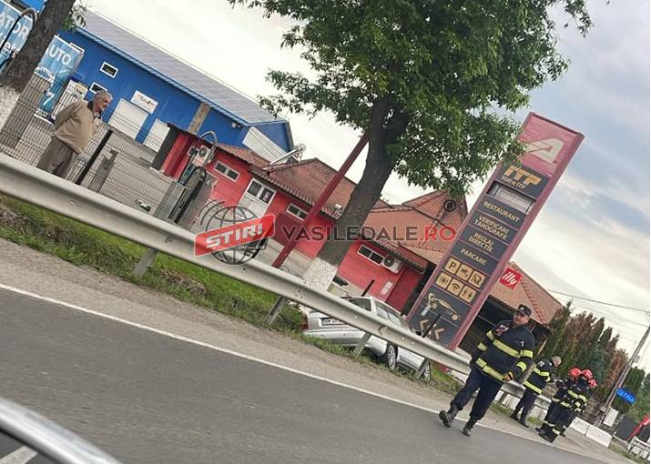 FOTO: Accident la Șomcuta Mare, o persoană încarcerată