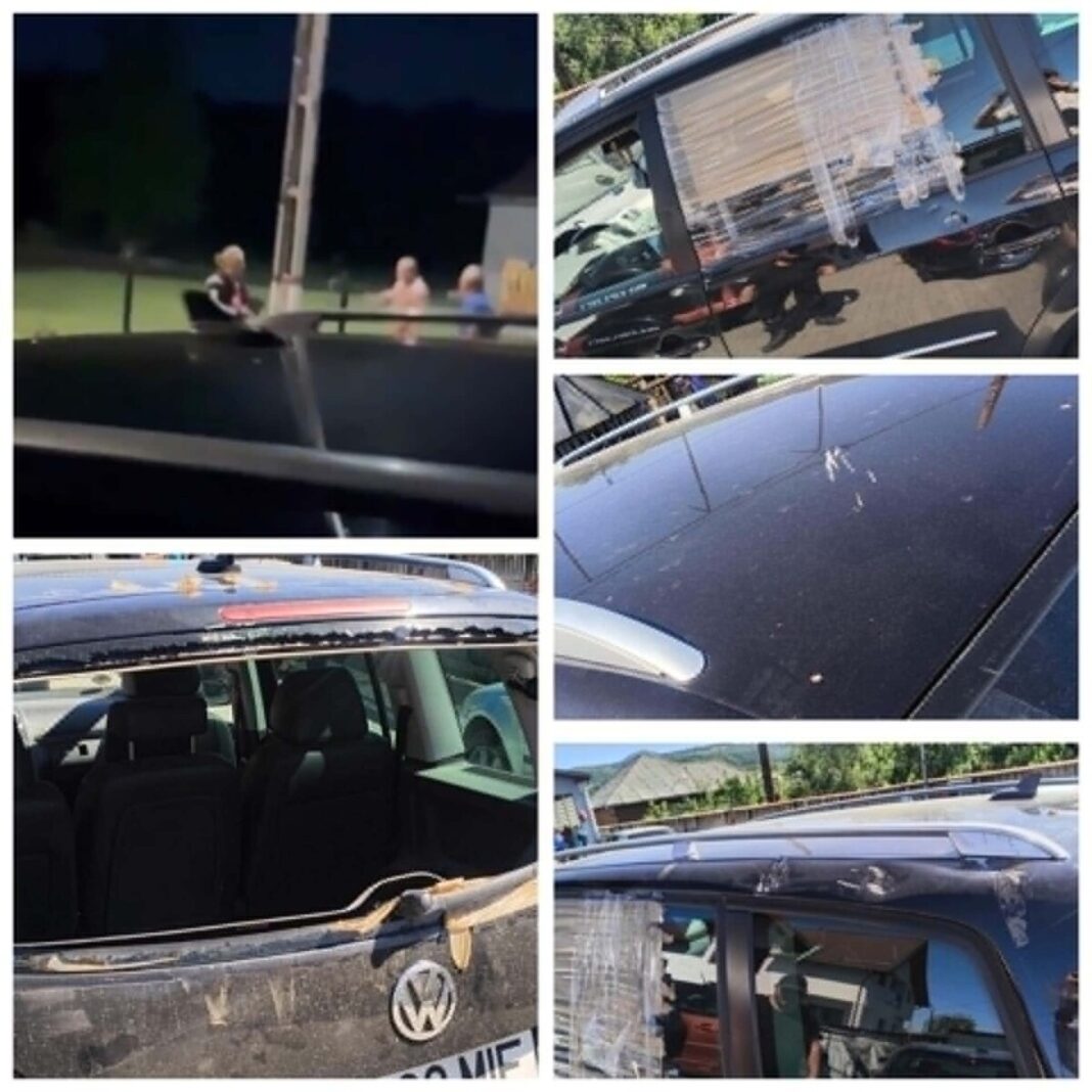 EXCLUSIV: Atacați cu pietre și cu toporul! Clipe de coșmar pentru doi iubiți la MOISEI (VIDEO)