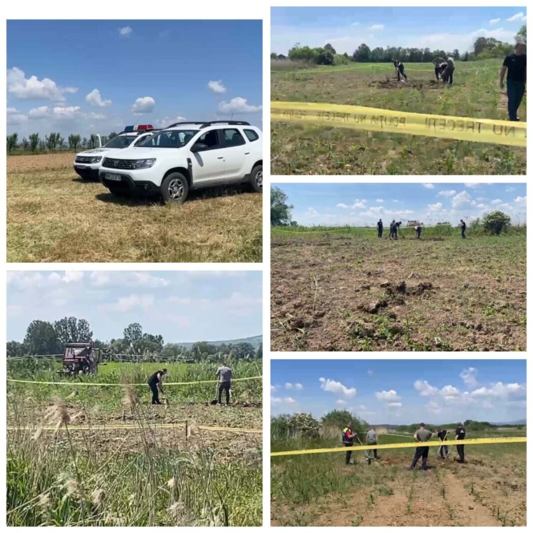 EXCLUSIV: Criminaliștii continuă să sape în ograda din Pribilești în căutarea altor părți din cadavrul descoperit de un localnic! Anchetă uriașă (VIDEO)