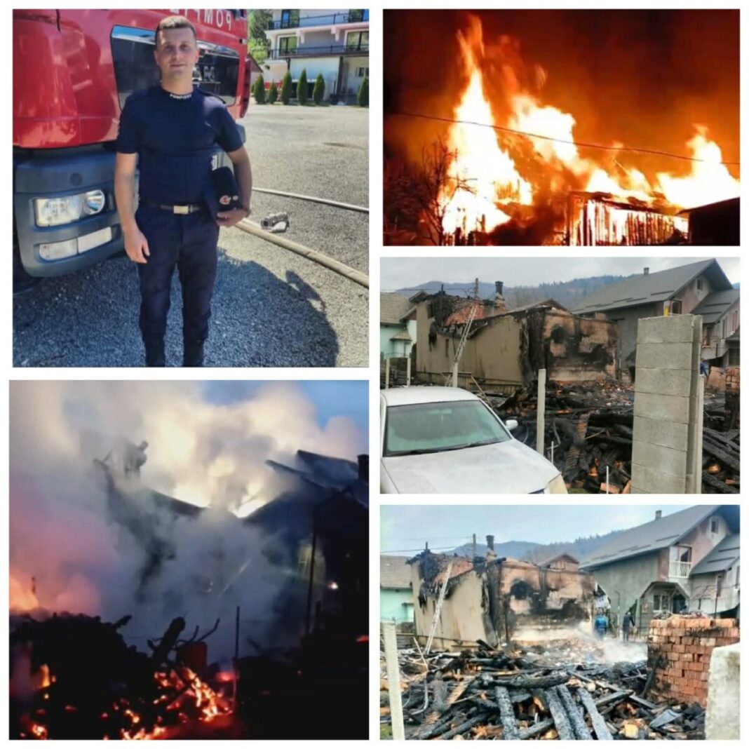 EROII DIN UMBRĂ: El este soldatul Cristian Proniuc (Valea Vișeului), pompierul care în timpul liber a salvat bunuri de zeci de mii de lei până să ajungă colegii la intervenție (VIDEO)
