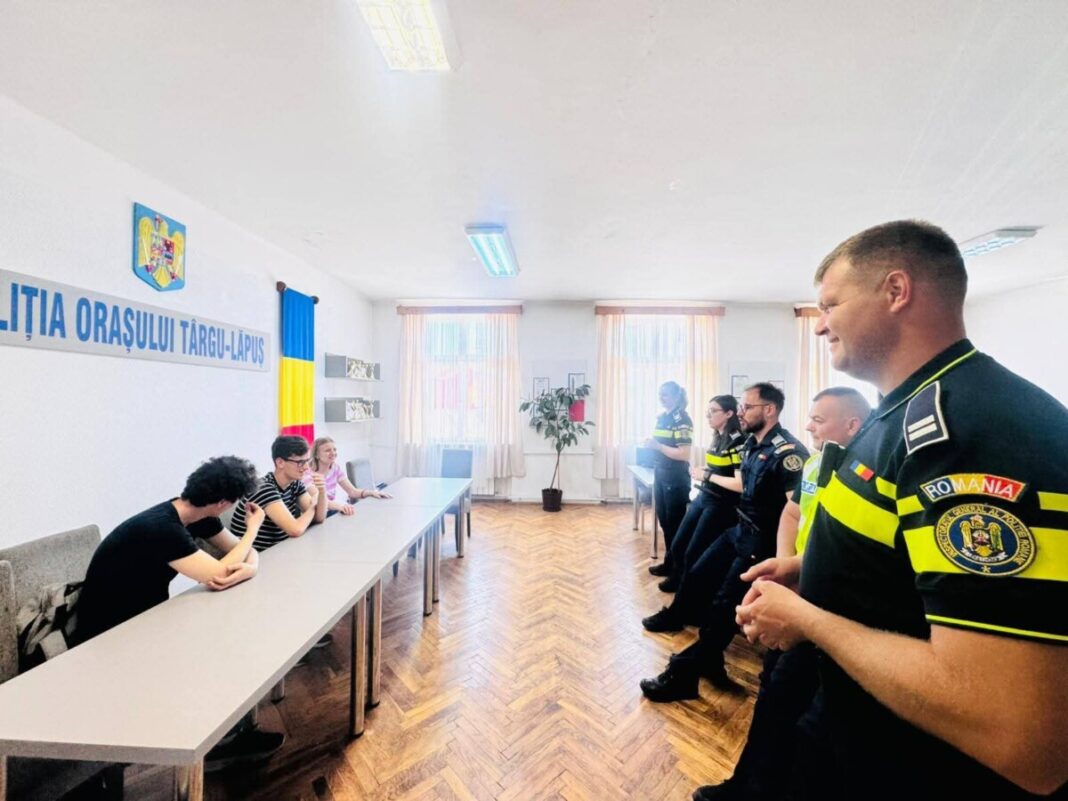 Acțiune educativă și preventivă desfășurată de polițiști la Centrul pentru Tinerii Autiști