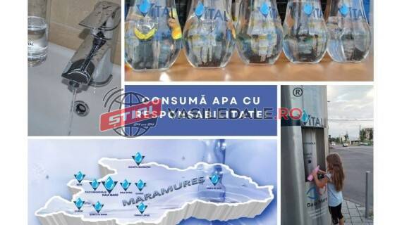 ATENȚIE – Utilizați rațional apa, nu o irosiți!