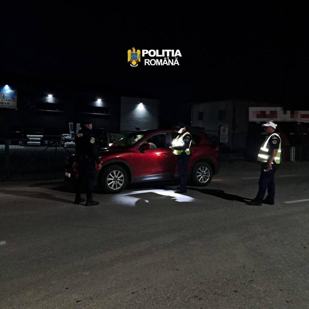 Blocada în Țara Lăpușului. Mai mulți șoferi conduși la spital pentru a li se afla alcoolemia în Vișeu de Sus, Recea, Sarasău și Baia Mare (foto)