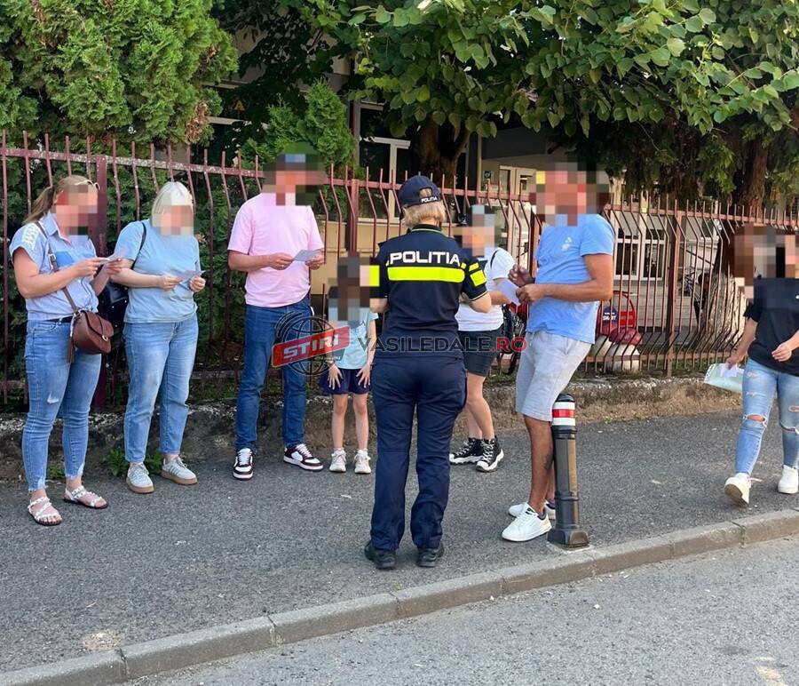 Polițiștii și jandarmii maramureșeni, alături de copii și părinți la cea de-a doua probă a Evaluării Naționale