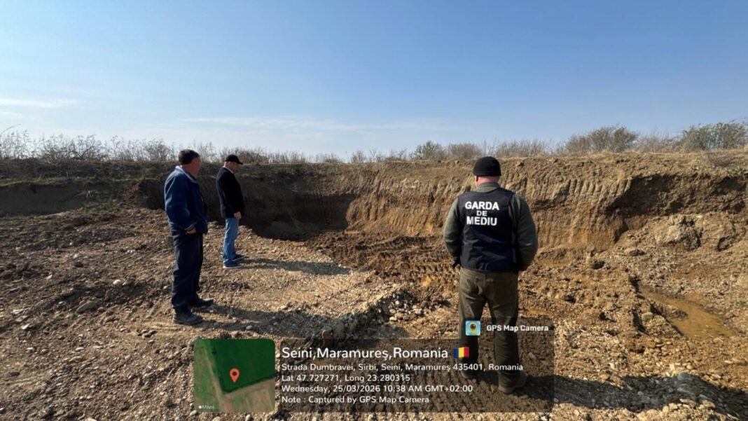 Control tematic în Maramureș: Verificări stricte la exploatările de agregate minerale!
