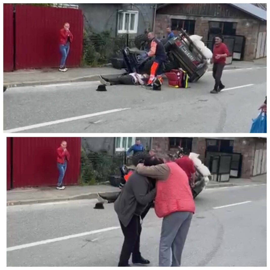 ÎNCĂ O NENOROCIRE LA BORȘA: Aruncat de pe ATV. Medicii încearcă să-i salveze viața (foto/video EXCLUSIV)