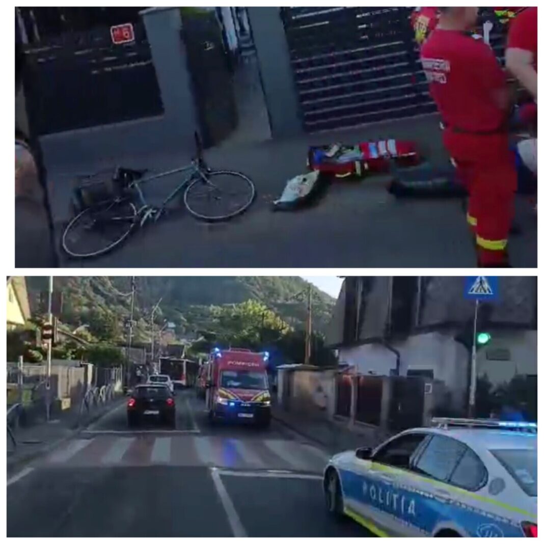 TRAGEDIE ÎN BAIA MARE – EXCLUSIV: Biciclist decedat pe strada Industriei (foto/video)