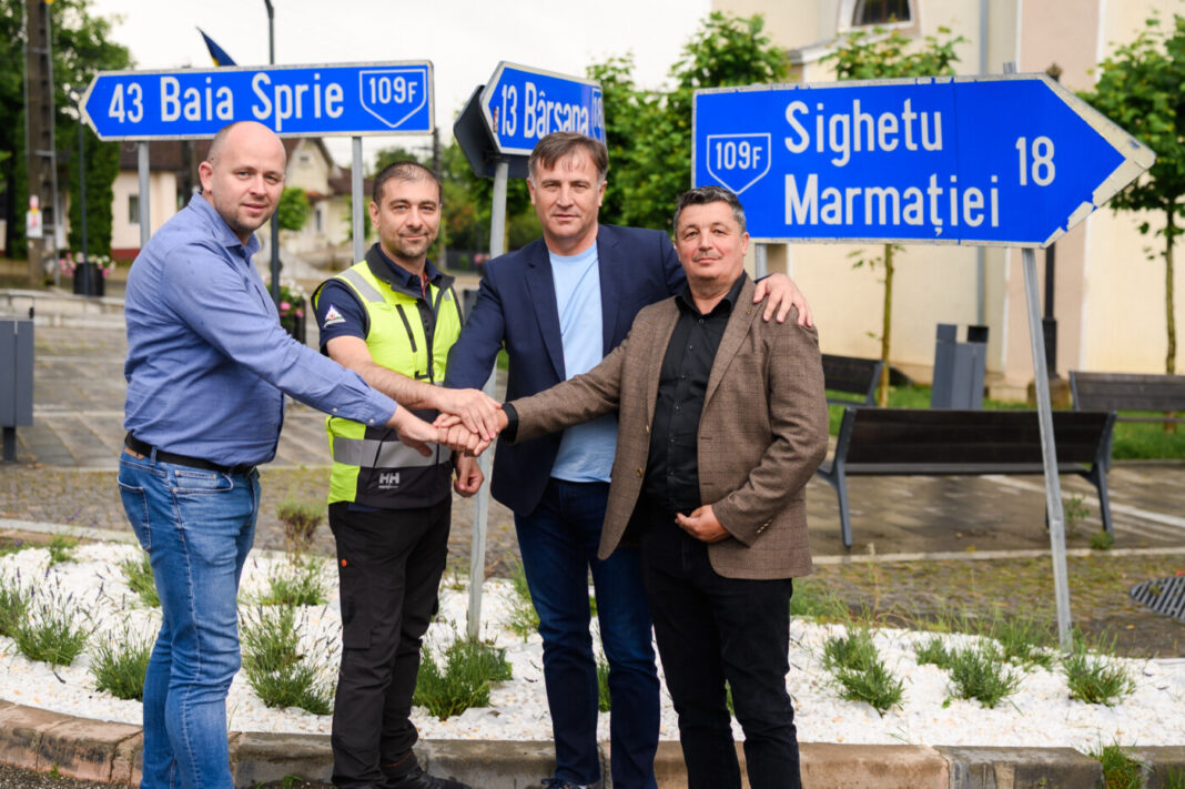 CJ Maramureș a semnat contractul pentru reabilitarea DJ 109F Ocna Șugatag – Ferești. Al patrulea mare șantier a fost deschis pe drumurile județene