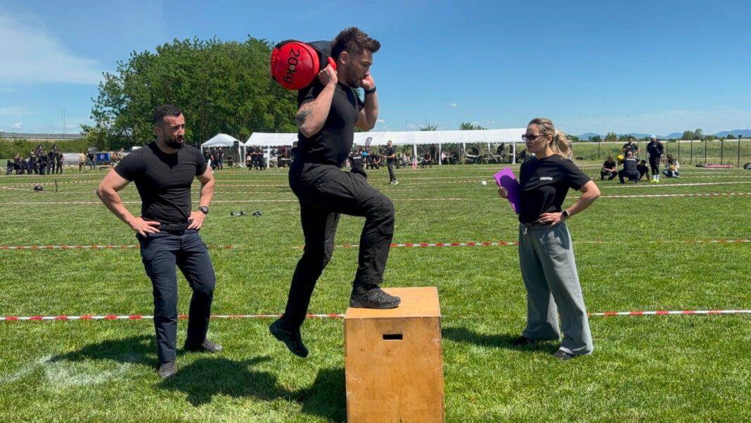 Locul IV pentru echipa IPJ Maramureș la competiția StrongMan 2026