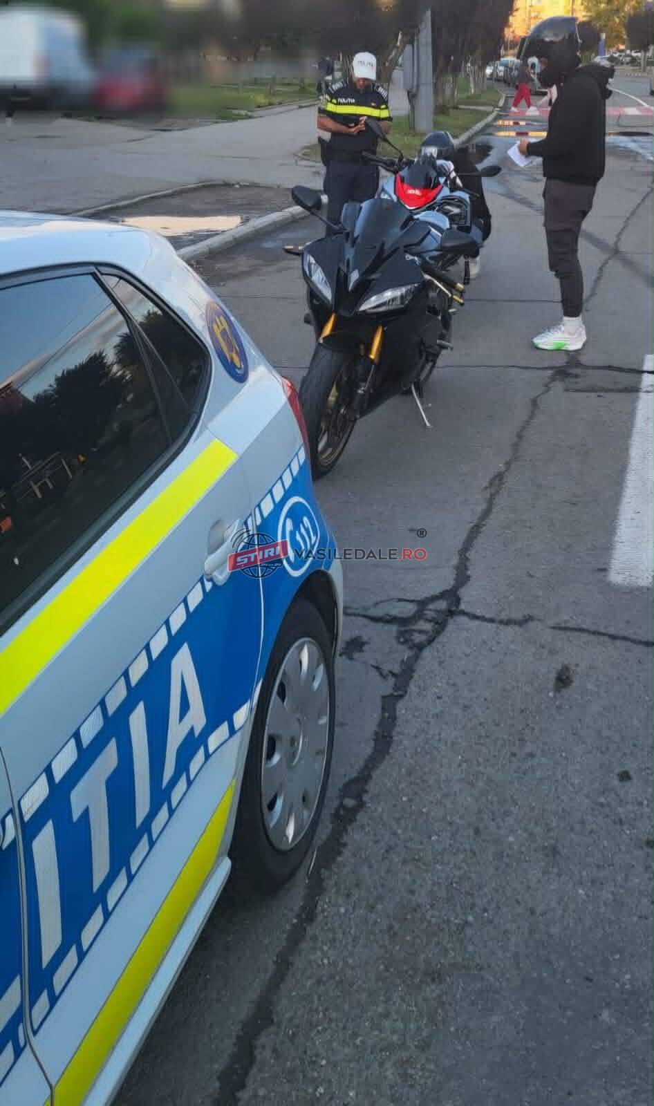Vehiculele pe două roți, verificate de polițiștii din Maramureș, în cadrul acțiunii europene ROADPOL – 2 WHEELERS