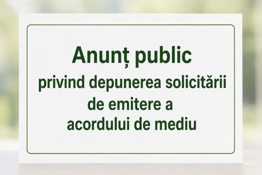 anunt mediu