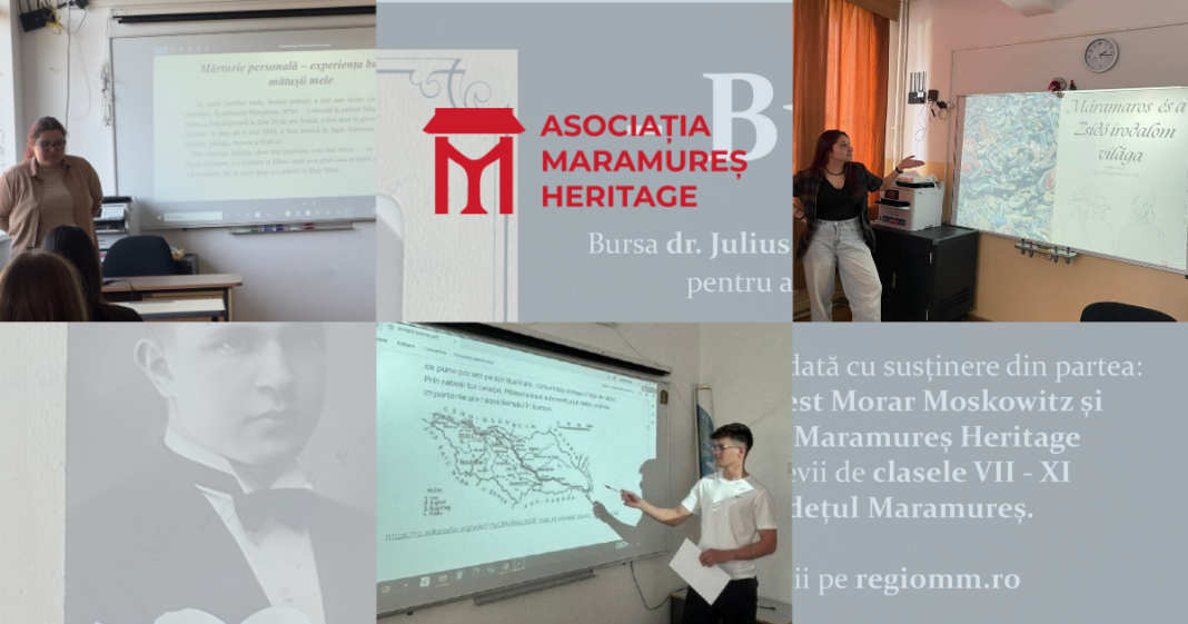 O nouă generație onorează istoria locală prin Bursa „Dr. Julius Mandel”