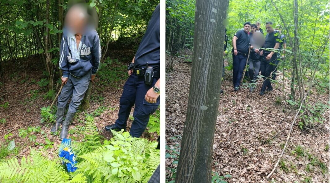 MOBILIZARE DE FORȚE LA VIȘEU DE SUS: Un bătrân rătăcit a fost găsit de jandarmii montani