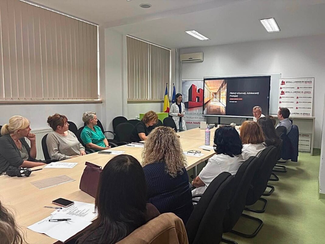 Spitalul Județean Baia Mare lansează cursul „Părinți Informați, Adolescenți Protejați”