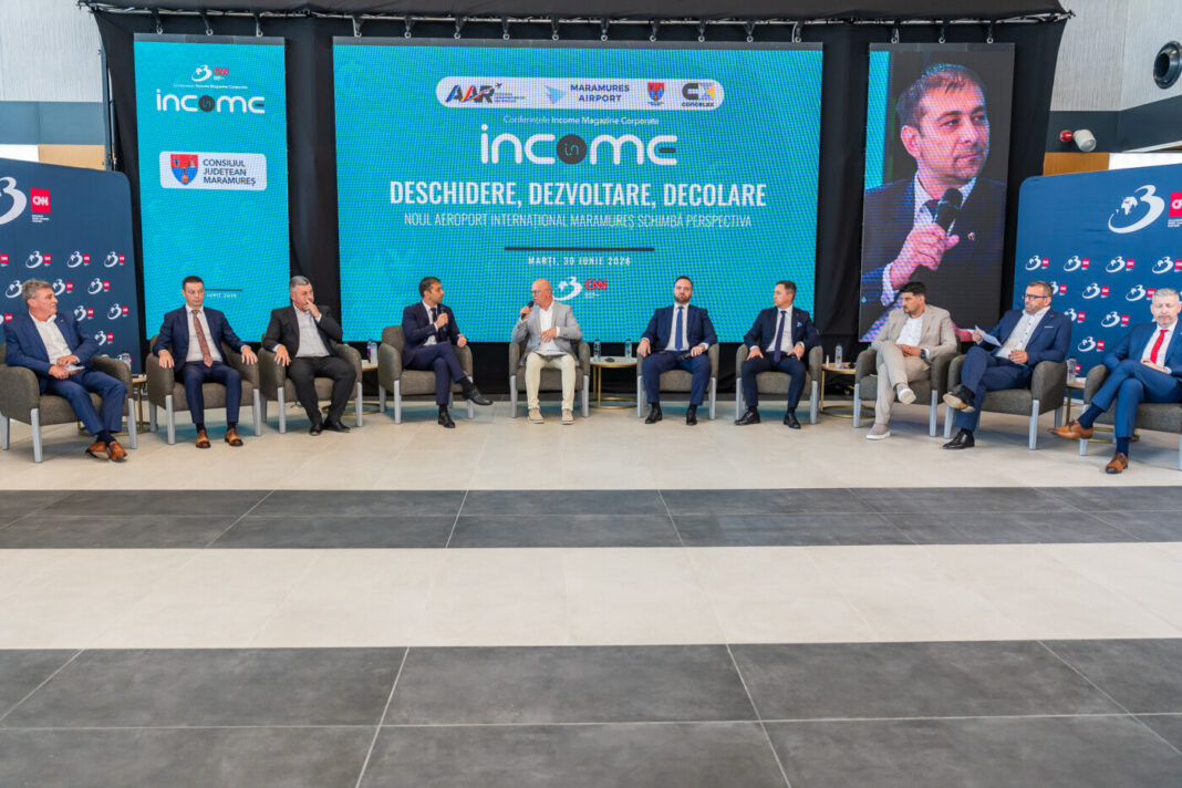 Noul terminal al Aeroportului Internațional ”Maramureș” prezentat în cadrul conferinței „DESCHIDERE, DEZVOLTARE, DECOLARE”