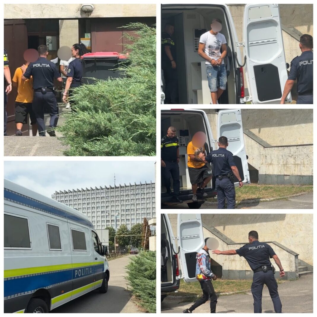 ÎN FAȚA JUDECĂTORILOR: Procurorii au cerut arestarea preventivă a celor trei bătăuși cu securea din Baia Mare (video)