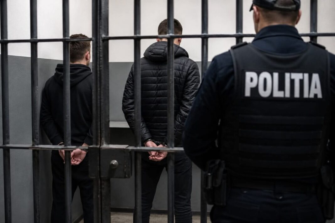 SĂLTAȚI DE POLIȚIE: Doi tineri din Baia Mare reținuți după ce au bătut crunt un bărbat