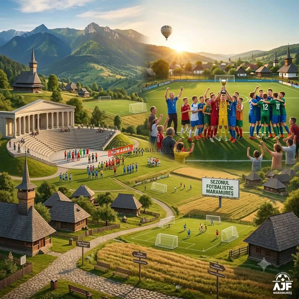 PASIUNE, ORGOLII LOCALE ȘI UN NOU ÎNCEPUT: Fotbalul mic din Maramureș își reia spectacolul