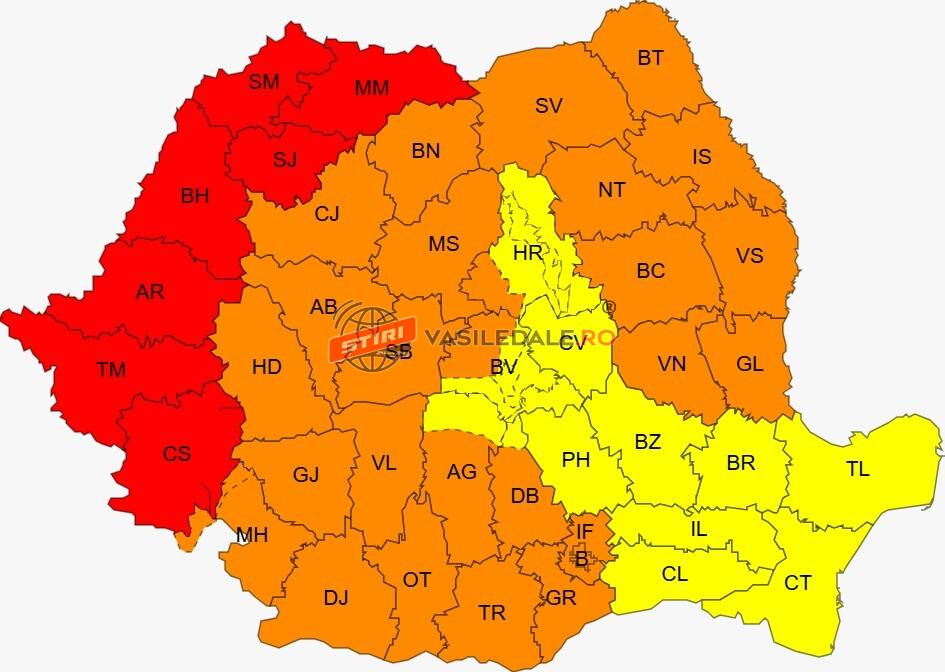 VAL DE CĂLDURĂ EXTREMĂ: Maramureșul intră sub Cod Roșu