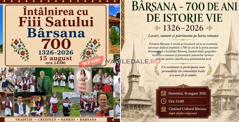 ACASĂ, LA BÂRSANA: Un sat, o istorie, o familie. Întâlnirea cu fiii satului!