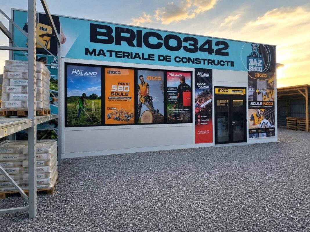 NOU! BRICO 342 Vișeu de Sus – primul depozit EN-GROS de materiale de construcții cu PREȚURI DE PRODUCĂTOR din zonă s-a deschis în Vișeu de Sus!
