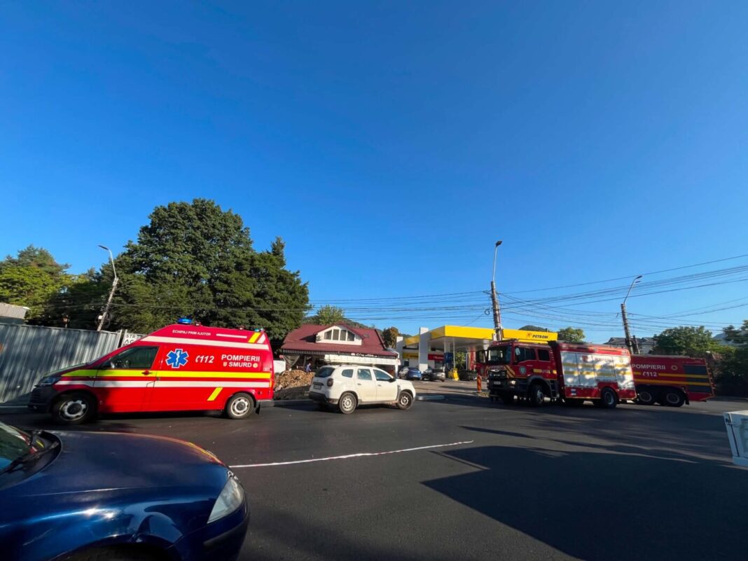 Intervenția promptă a pompierilor băimăreni a limitat pagubele (galerie foto)