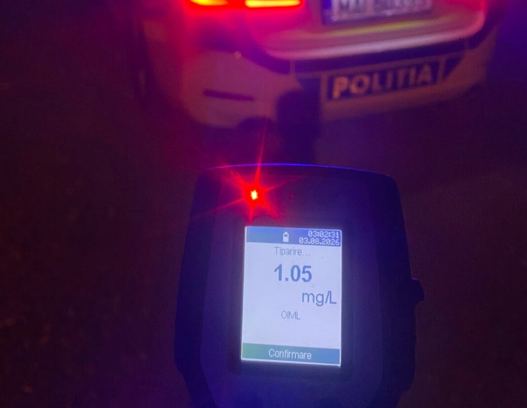 PE ȘOSELE: Prins cu peste 1 mg/l alcool în aerul expirat, accident la Poienile de Sub Munte, șofer prins cu permisul suspendat, în Borșa, Blocada în Baia Mare