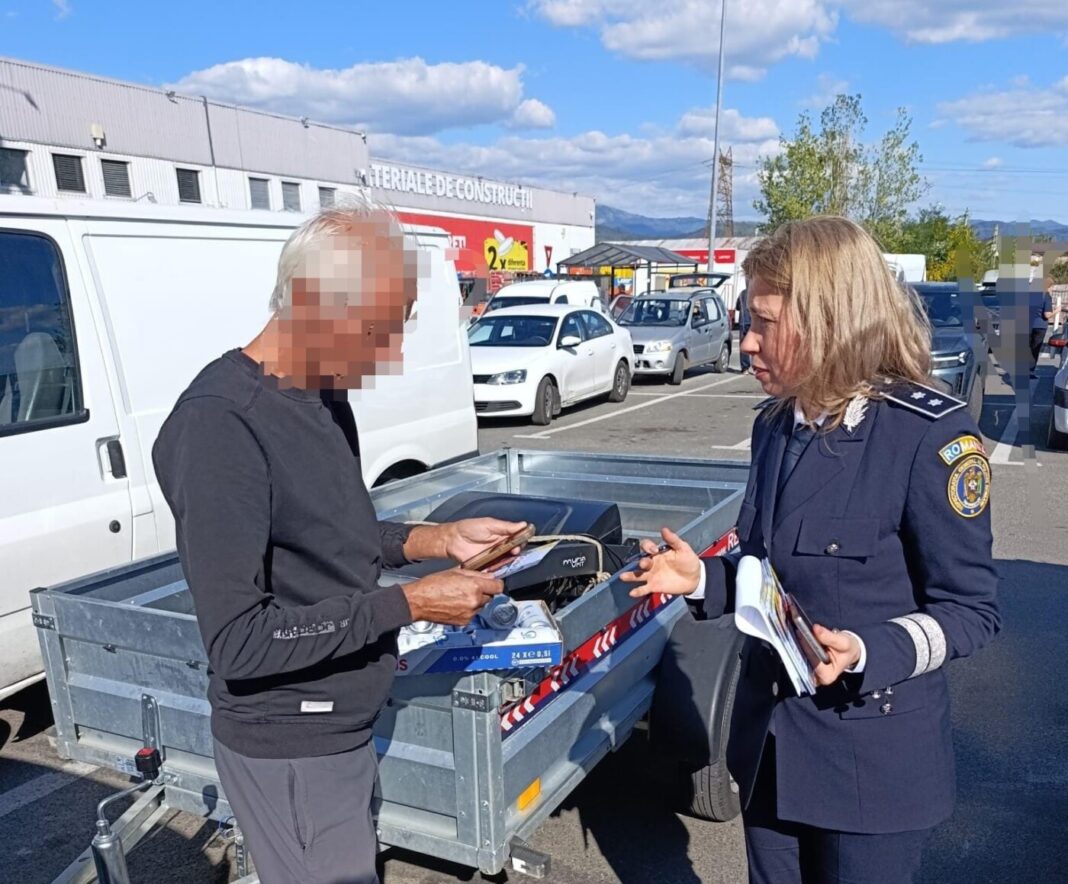 Atenție în parcările din Baia Mare: Polițiștii avertizează asupra furturilor din autoturisme