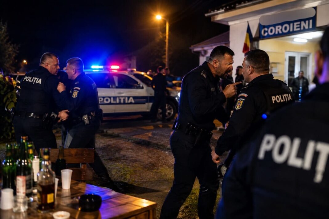 agresiune intre politisti