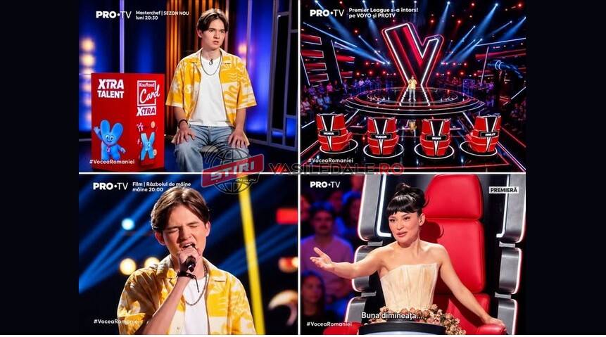 INSIEME MUSIC SCHOOL: Heorhii a umplut scena de la Vocea României de energie, emoție și talent!