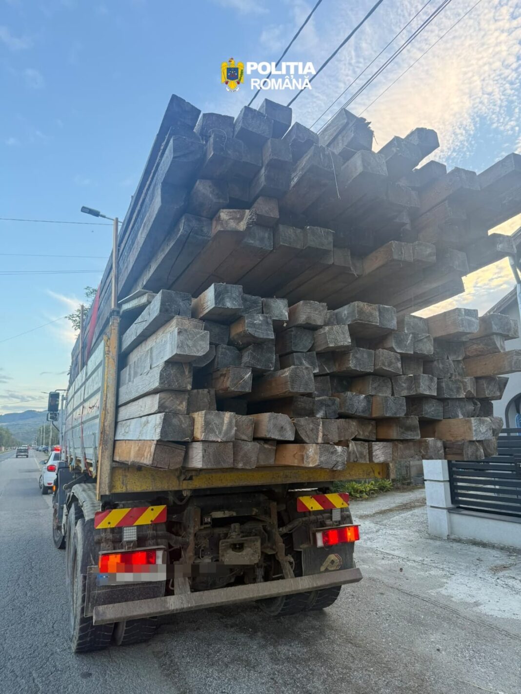 Transporturi ilegale de lemn, depistate la Săpânța și Sarasău. 8,41 metri cubi de material lemnos, confiscați