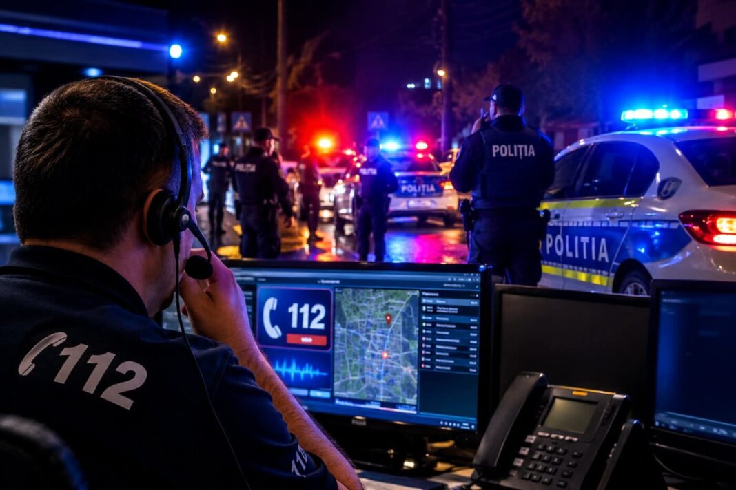 112 echipaje poliție