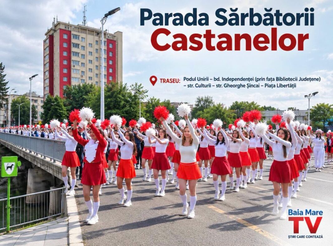 SĂRBĂTOAREA CASTANELOR DESCHIDE PODUL UNIRII. Parada va porni vineri, la ora 13:00