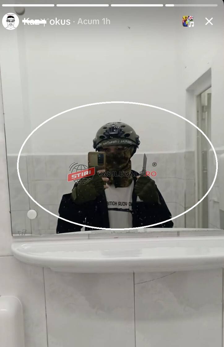 INCREDIBIL: Și-a anunțat ATACUL pe TIK-TOK! Elevul care a scos cuțitul la Generală 6: ”Ne vedem în Valhalla! O fac! Habar nu au cât sunt de periculos!”