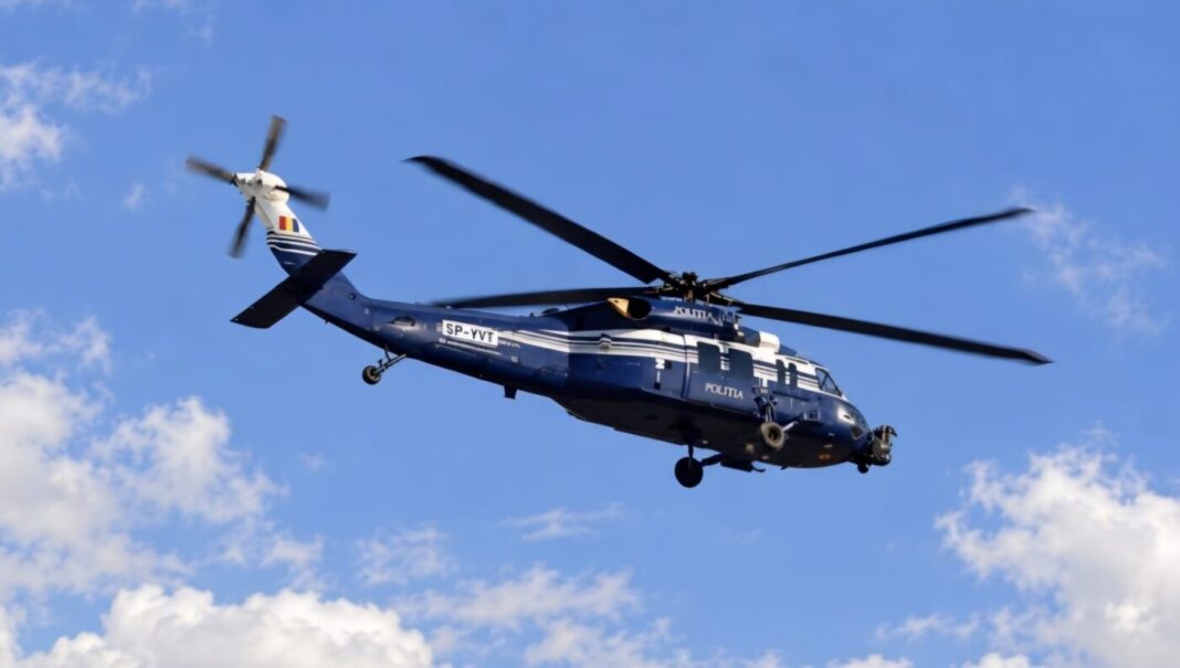 Atenție, șoferi! Elicopterele Poliției vor monitoriza traficul din Maramureș