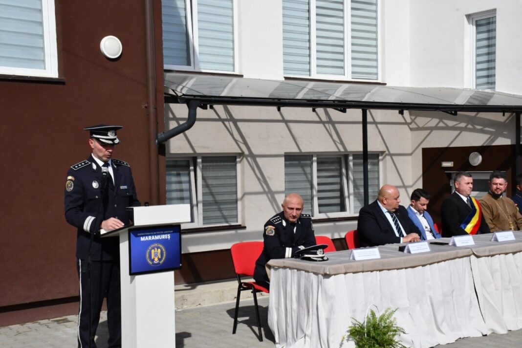 Poliția Orașului Tăuții Măgherăuș s-a mutat într-un spațiu modern. Spațiul va găzdui și Poliția Locală – video